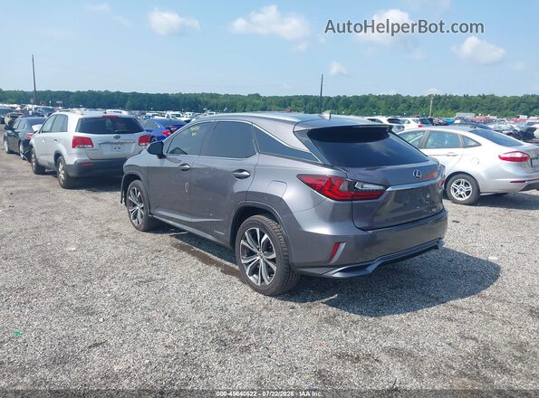 2T2BGMCA1JC027601 2018 LEXUS RX 450H Gray უკანა მარცხენა