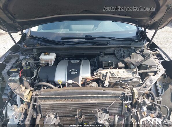 2T2BGMCA1JC027601 2018 LEXUS RX 450H Gray უკანა ხედი