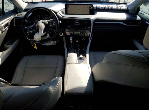 2T2BGMCA2HC010090 2017 LEXUS RX Silver Առջևի վահանակի տեսք