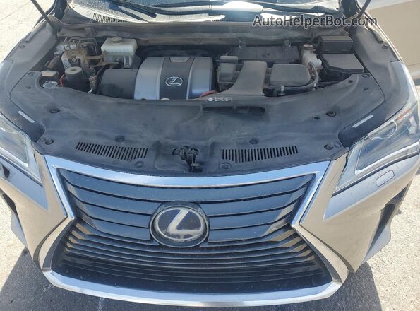 2T2BGMCA2HC019761 2017 LEXUS RX Gray Engine compartment view