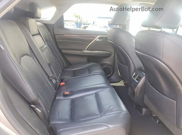 2T2BGMCA2HC019761 2017 LEXUS RX Gray Rear interior view