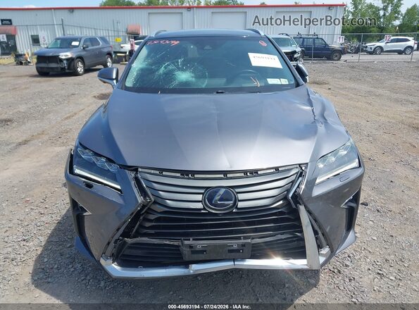2T2BGMCA2KC037068 2019 LEXUS RX 450H Серый Вид спереди