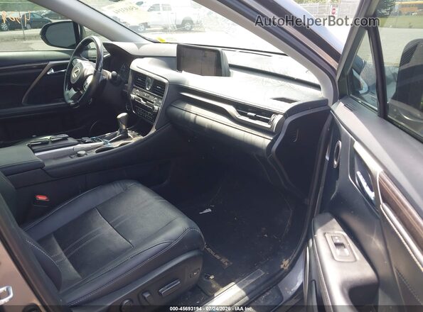 2T2BGMCA2KC037068 2019 LEXUS RX 450H Серый Вид салона спереди