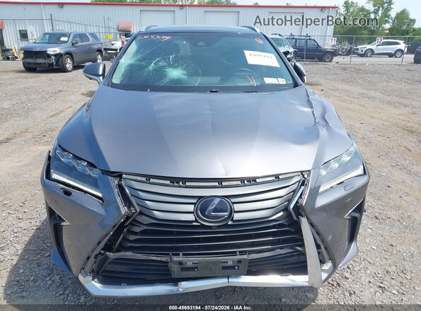 2T2BGMCA2KC037068 2019 LEXUS RX 450H Серый Вид щитка приборов