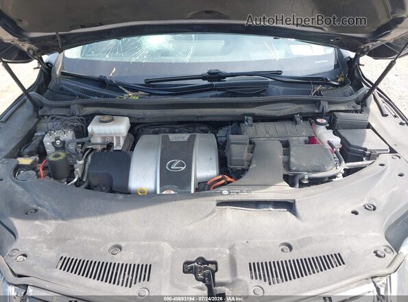 2T2BGMCA2KC037068 2019 LEXUS RX 450H Серый Вид сзади