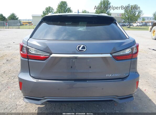 2T2BGMCA2KC037068 2019 LEXUS RX 450H Серый 