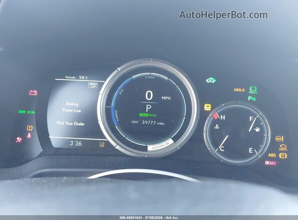 2T2BGMCA2KC037586 2019 LEXUS RX Бежевый Вид задних сидений