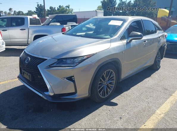 2T2BGMCA2KC037586 2019 LEXUS RX Бежевый Передняя левая четверть