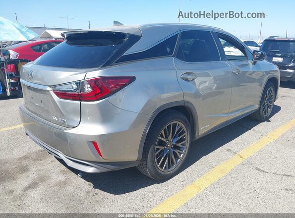2T2BGMCA2KC037586 2019 LEXUS RX Бежевый Задняя правая четверть