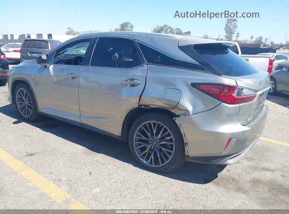 2T2BGMCA2KC037586 2019 LEXUS RX Бежевый Задняя левая четверть