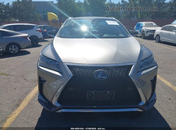 2T2BGMCA2KC037586 2019 LEXUS RX Бежевый Вид щитка приборов