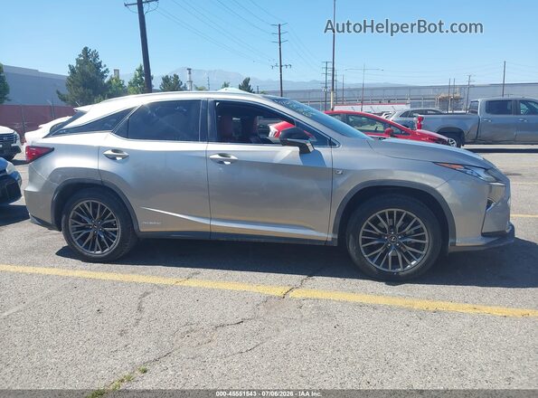 2T2BGMCA2KC037586 2019 LEXUS RX Бежевый Вид задней части салона