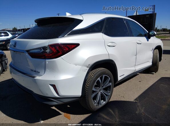 2T2BGMCA3JC021394 2018 LEXUS RX 450H Белый Задняя правая четверть