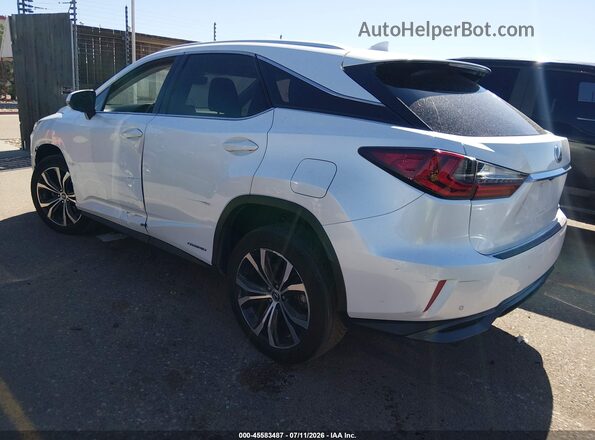 2T2BGMCA3JC021394 2018 LEXUS RX 450H Белый Задняя левая четверть
