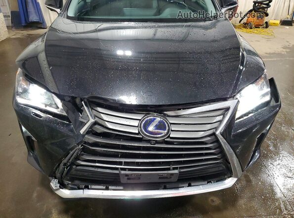 2T2BGMCA3JC024926 2018 LEXUS RX Black Widok wnętrza z tyłu