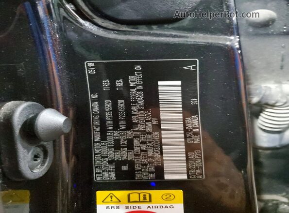 2T2BGMCA3JC024926 2018 LEXUS RX Black Widok komory silnika