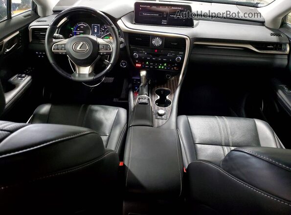 2T2BGMCA3JC024926 2018 LEXUS RX Black Widok deski rozdzielczej
