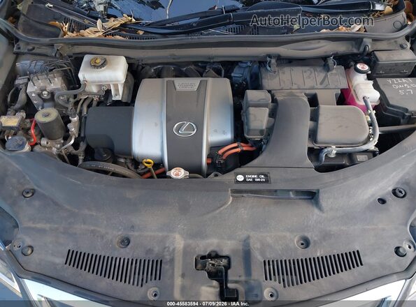 2T2BGMCA4KC033989 2019 LEXUS RX 450H Серый Вид сзади