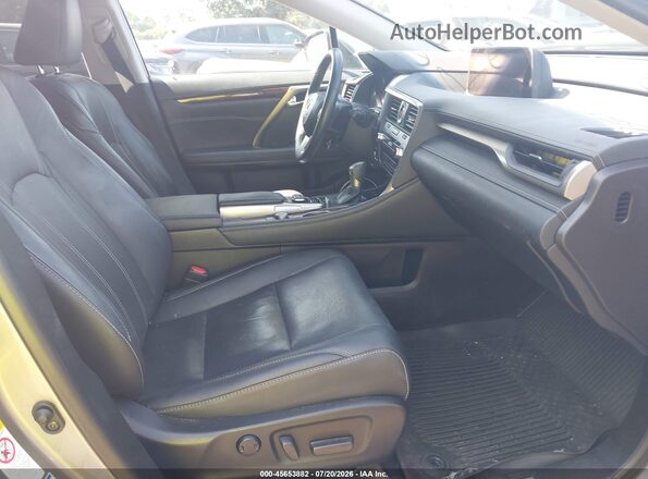 2T2BGMCA5JC024197 2018 LEXUS RX 450H Beige წინა სალონის ხედი