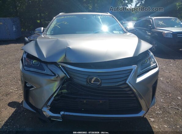 2T2BGMCA5JC024197 2018 LEXUS RX 450H Beige ხელსაწყოთა პანელის ხედი