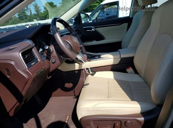 2T2BGMCA6GC005974 2016 LEXUS RX Black Widok wnętrza z przodu