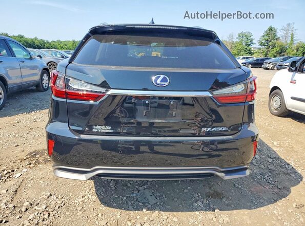 2T2BGMCA6GC005974 2016 LEXUS RX Black Widok z tyłu