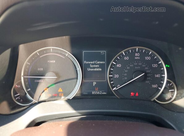 2T2BGMCA6GC005974 2016 LEXUS RX Black Widok zestawu wskaźników
