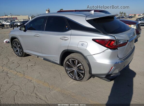 2T2BGMCA7GC004879 2016 LEXUS RX 450H Silver Tył lewy