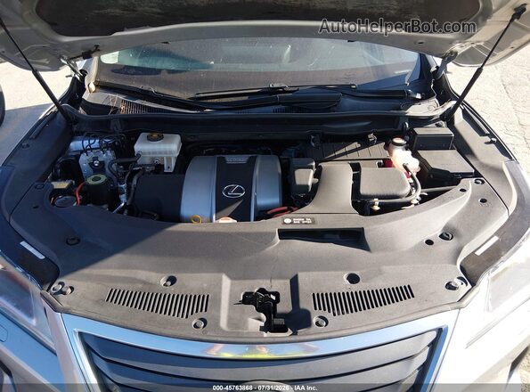 2T2BGMCA7GC004879 2016 LEXUS RX 450H Silver Widok z tyłu