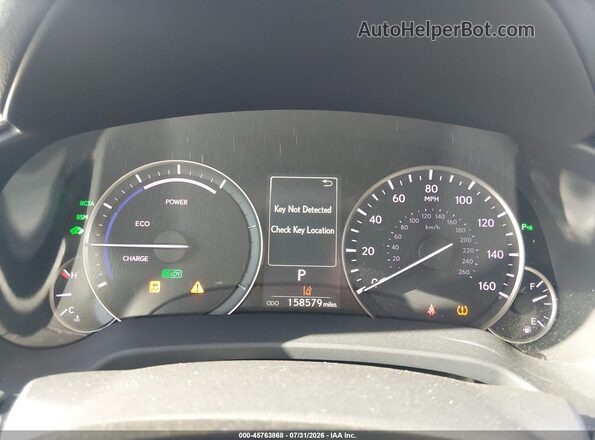 2T2BGMCA7GC004879 2016 LEXUS RX 450H Silver Widok tylnych siedzeń