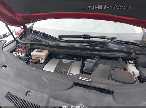 2T2BGMCA7JC028106 2018 LEXUS RX 450H Красный Вид сзади