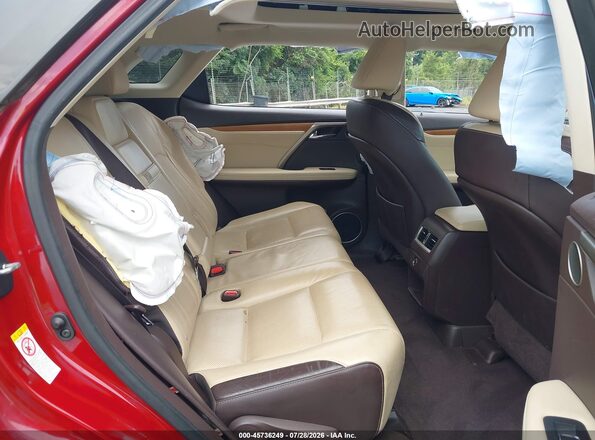 2T2BGMCA7JC028106 2018 LEXUS RX 450H Красный Вид наклейки с VIN-кодом