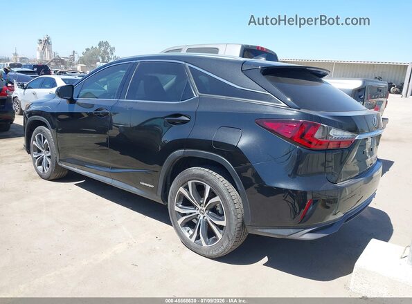 2T2BGMCA9KC037682 2019 LEXUS RX Black Trasero izquierdo