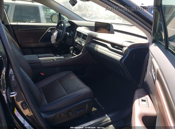 2T2BGMCA9KC037682 2019 LEXUS RX Black Vista interior delantera