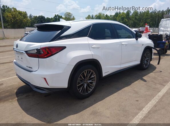 2T2BGMCA9KC042445 2019 LEXUS RX Белый Задняя правая четверть
