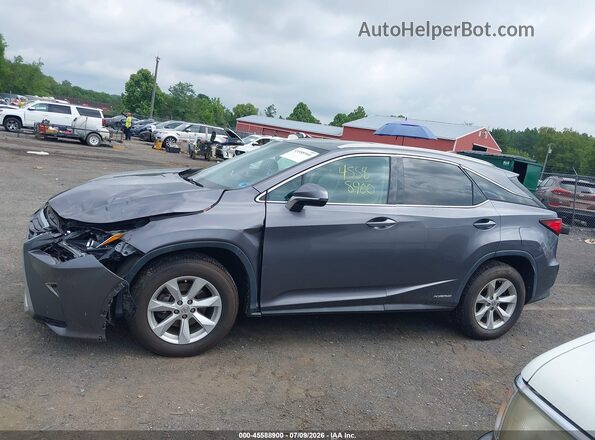 2T2BGMCAXGC002091 2016 LEXUS RX 450H Серый Панорамный вид салона 360°