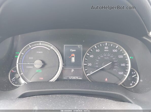 2T2BGMCAXGC002091 2016 LEXUS RX 450H Серый Вид задних сидений