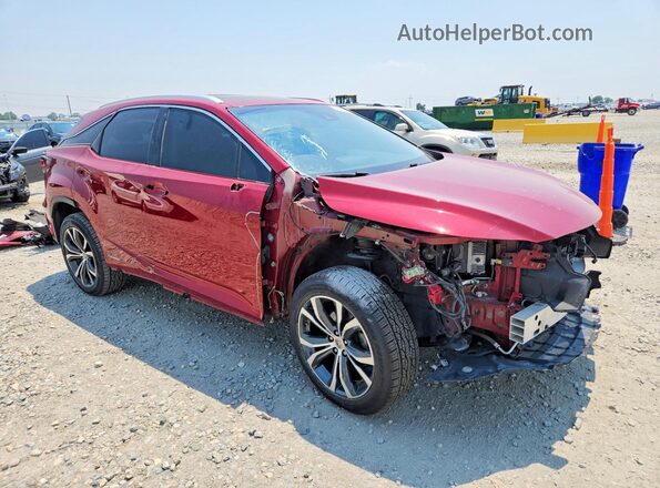 2T2BGMCAXHC011259 2017 LEXUS RX Красный Передняя правая четверть
