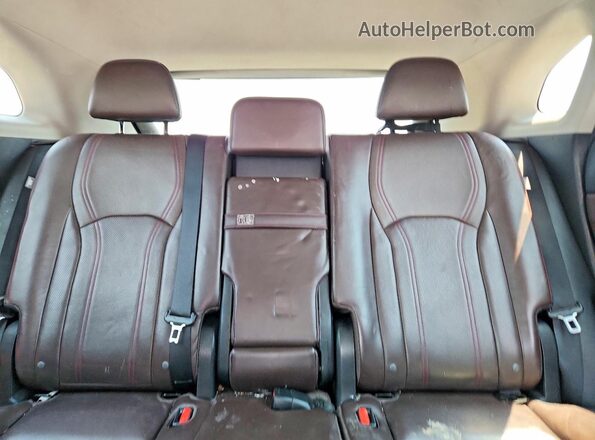 2T2BGMCAXHC011259 2017 LEXUS RX Красный Вид задних сидений