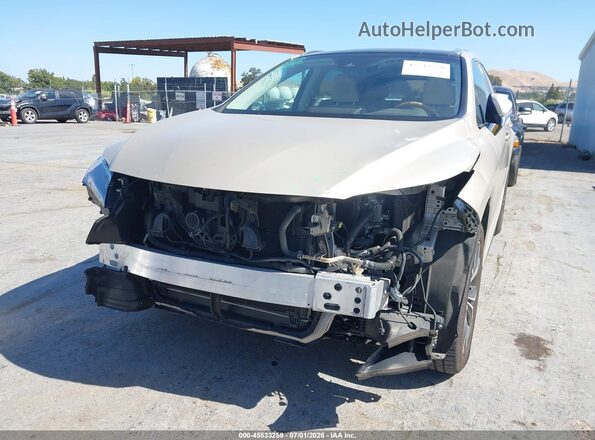2T2BGMCAXKC030367 2019 LEXUS RX 450H Gold Widok z przodu