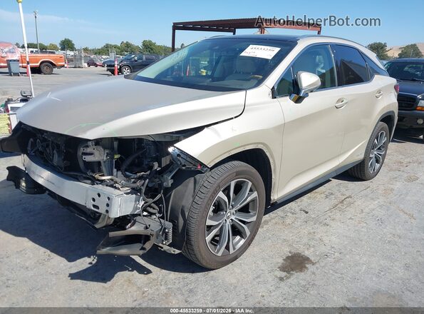 2T2BGMCAXKC030367 2019 LEXUS RX 450H Gold Przód lewy