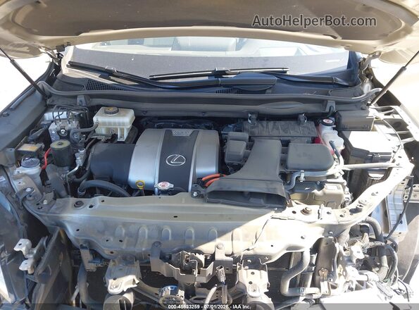 2T2BGMCAXKC030367 2019 LEXUS RX 450H Gold Widok z tyłu