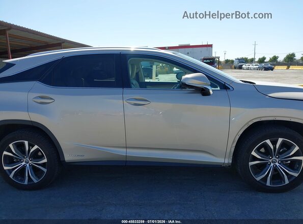 2T2BGMCAXKC030367 2019 LEXUS RX 450H Gold Widok wnętrza 360 stopni
