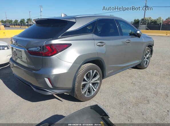 2T2BGMCAXKC039666 2019 LEXUS RX 450H Gray Rear right