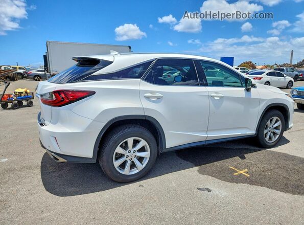 2T2BZMCA0GC001915 2016 LEXUS RX White Задня права чверть