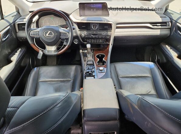 2T2BZMCA0GC001915 2016 LEXUS RX White Вид панелі приладів