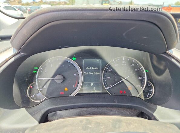 2T2BZMCA0GC001915 2016 LEXUS RX White Вид щитка приладів