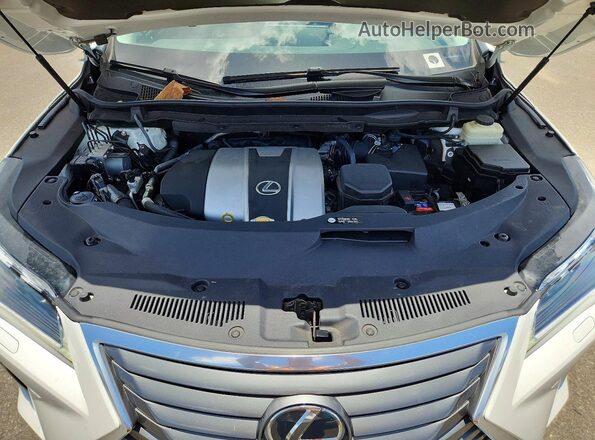 2T2BZMCA0GC001915 2016 LEXUS RX White Вид підкапотного простору