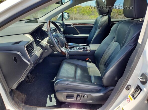 2T2BZMCA0GC001915 2016 LEXUS RX White Вид салону спереду