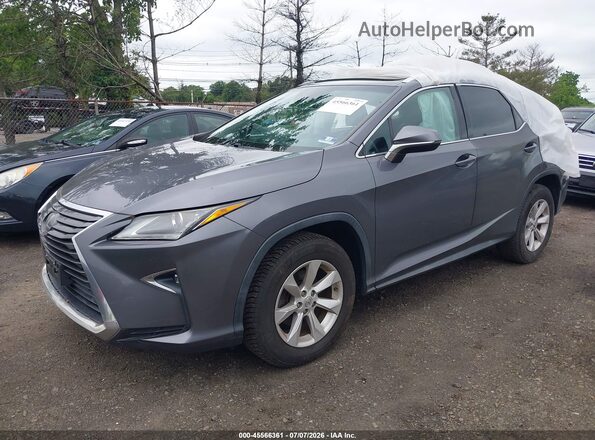 2T2BZMCA0GC002076 2016 LEXUS RX 350 Gray Передня ліва чверть